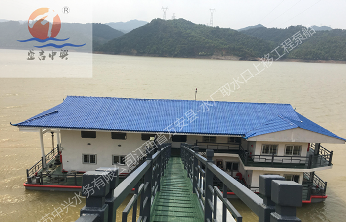 江西省万安县-水厂取水口上移工程泵船